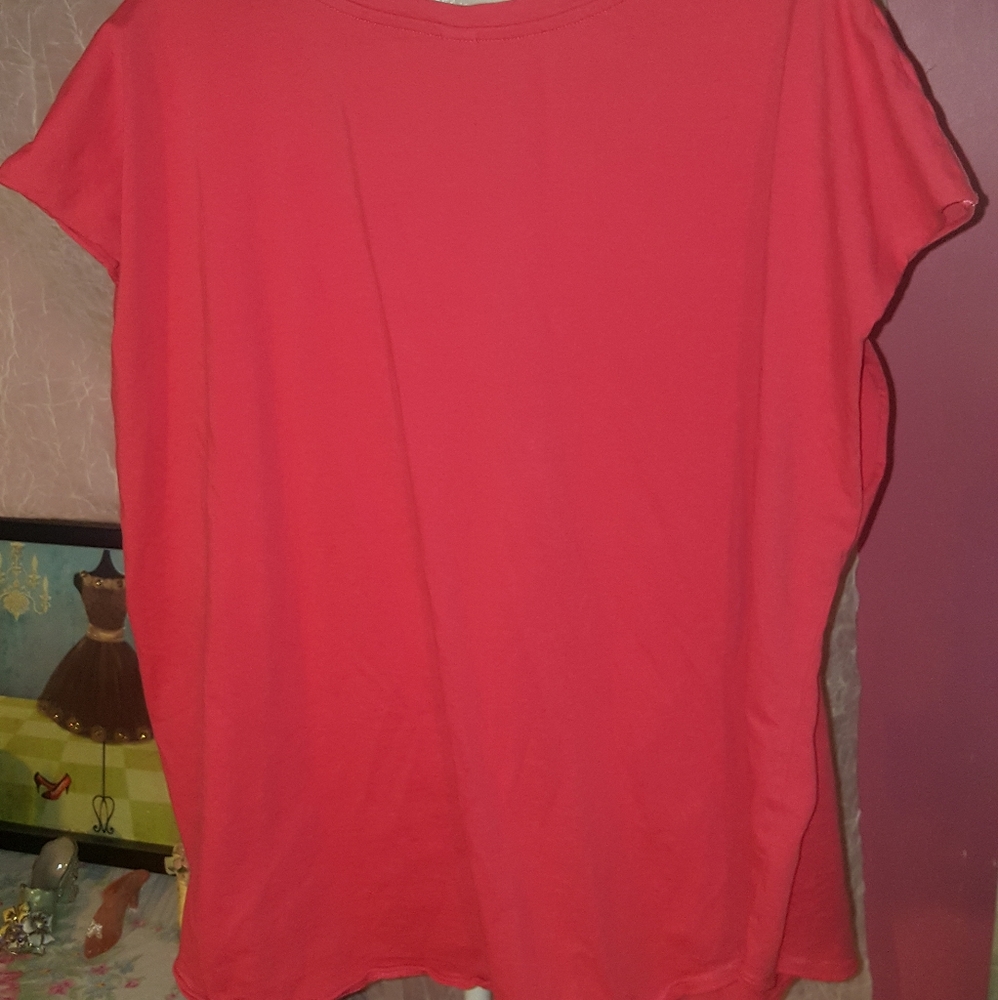 Pretty Coral Top 2X